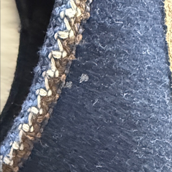 Haflinger Grizzly Zig Zag Clogs Captain’s Blue Size 41 - Picture 7 of 11